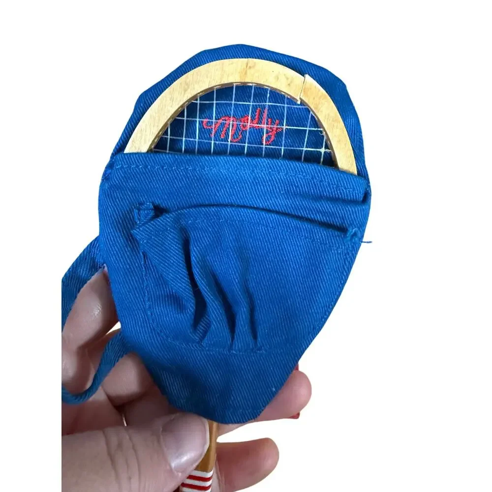 Vintage 1997 American‎ Girl Peasant Company Molly Tennis Racket set